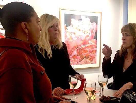 More guests at the ARTclectic Opening Reception for the Floral and Still Life show